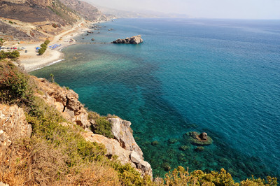 Prévéli Crète, plage vacances