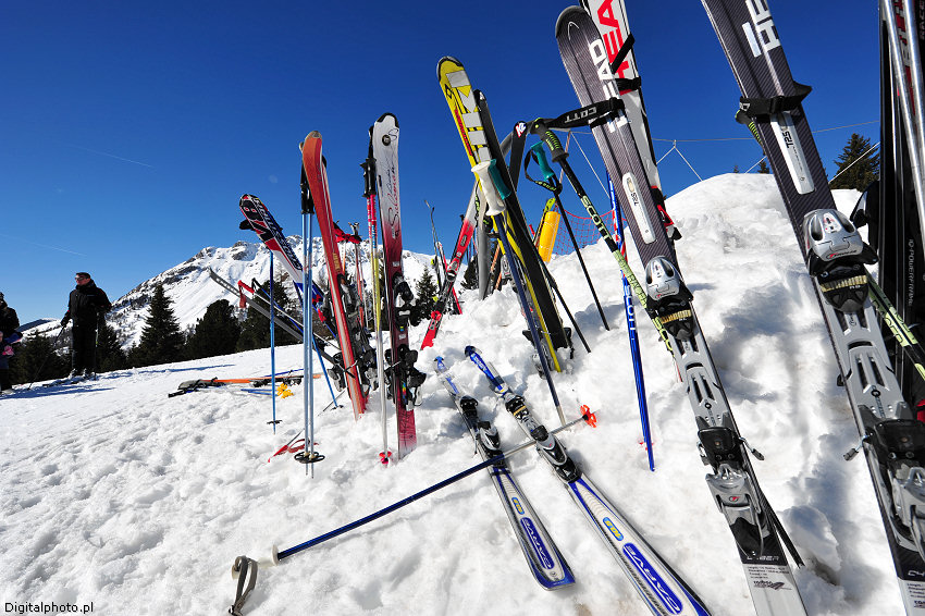 Skifahren in Moena, Alpe Lusia Moena Skigebiet