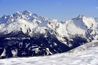 Fjällbilder Dolomiterna berg