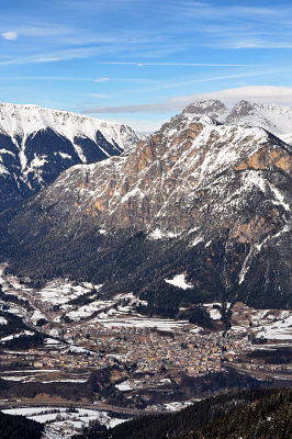 Val di Fiemme, schönes Wetter, Dolomiten