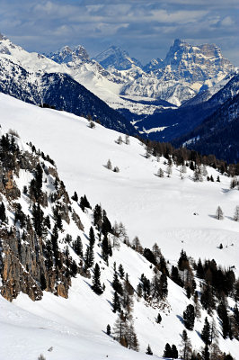 Dolomiten in Italien, schöne Landschaft