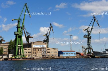 Estaleiro naval de Gdańsk fotos de Gdansk
