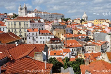 Libona, fotografie z Lizbony, Alfama