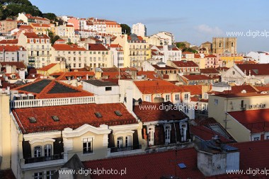 Vue panoramique de Lisbonne, Cathédrale Sé de Lisbonne