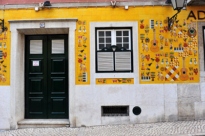 Zdjęcie z Lizbony, dzielnica Bairro Alto