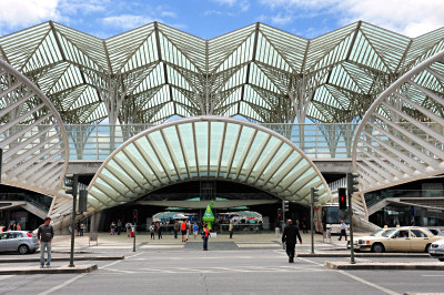 Oriente stationen (Gare do Oriente), Nationernas Park