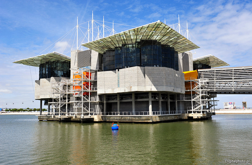 Oceanarium Lizbona, budynek oceanarium