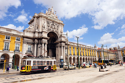 Lisboa Portugal, fotos - Praça do Comércio
