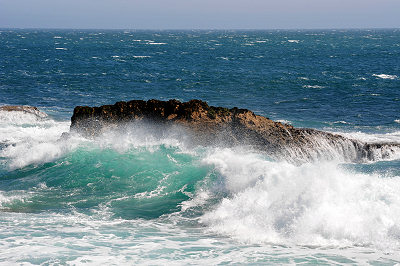 Portugal fotografia, ondas no oceano