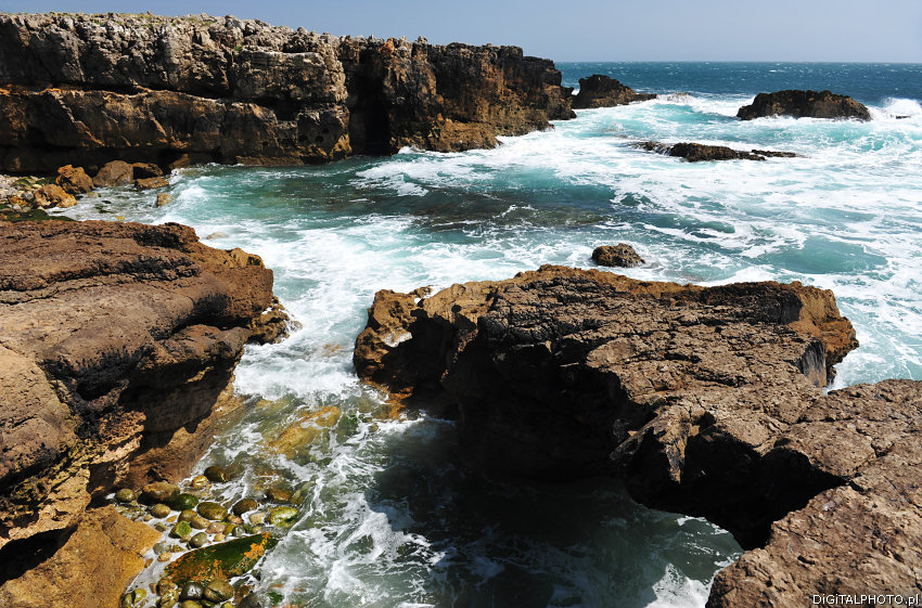 Atlanten Portugal - turistattraktioner - vackra kust