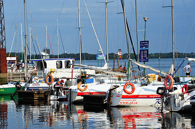 Puerto de yates - marinas fotos, Gizycko Polonia
