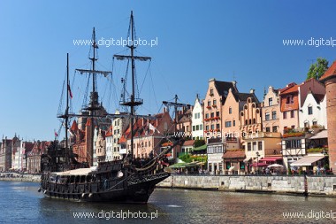 Visitando Gdansk - barco de turismo - Gdansk turismo