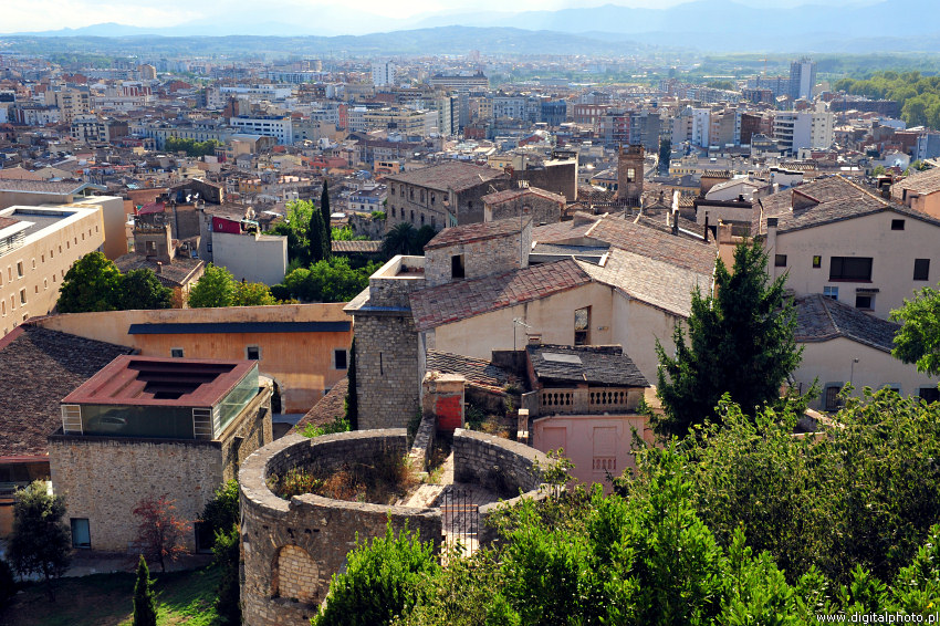 Girona - panorama miasta