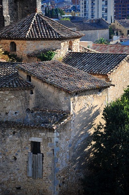 Espanha pontos turísticos - igreja em Girona (Gerona)