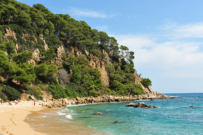 Zomer in Spanje - wilde stranden