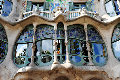 Casa Batlló (Antoni Gaudi) Barcelone