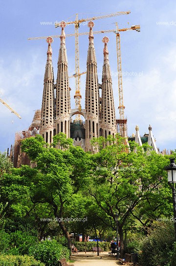 Barcelona Sagrada Familia, kościoły Barcelony