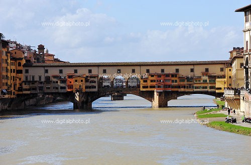 Zabytki w Włoszech - Most Złotników we Florencji