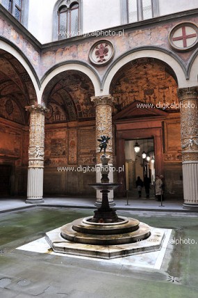 Italia fotografier, palass i Firenze - rådhuset i Firenze