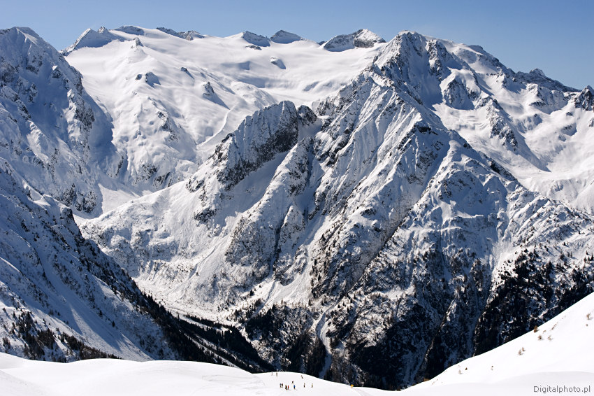 Ski area Val di Sole, Italy