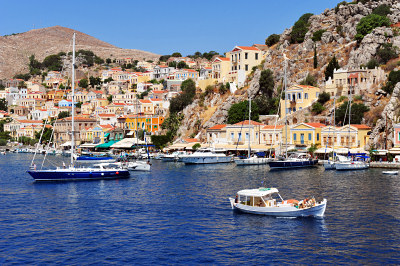 Magical place - the Greek island of Simi (Symi)