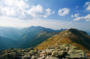 Tatras landscapes, view of Kasprowy Wierch