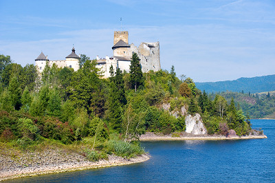 Niedzica Castle, picture of castle in Poland