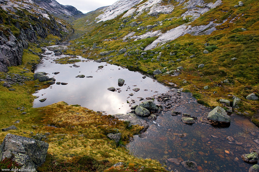 Krajobrazy w Norwegii, góry w Norwegii