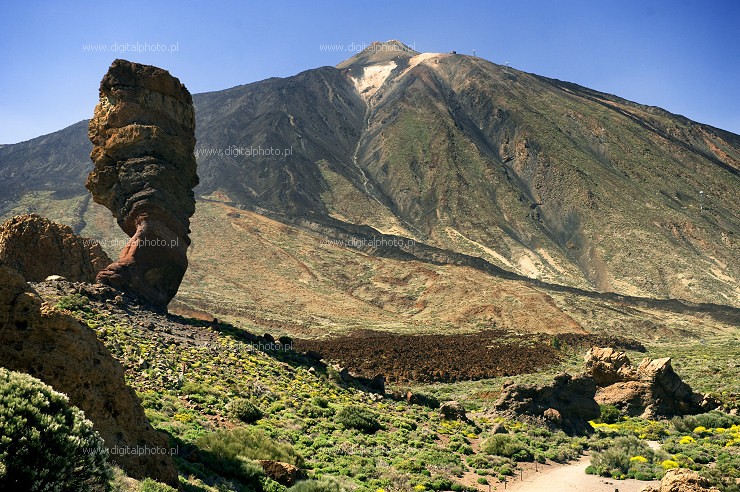 Wulkan Teide i skała Garcia, Teneryfa