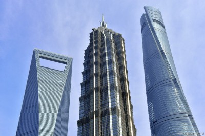 Wolkenkrabbers Shanghai Foto's
