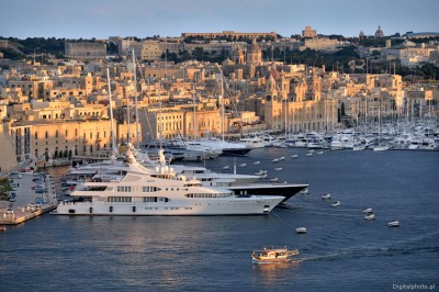 Marina i jachty, Birgu (Vittoriosa) Malta