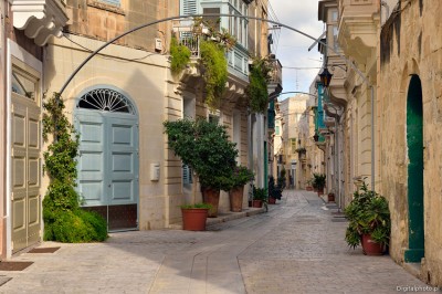 Narrow streets, Rabat Malta