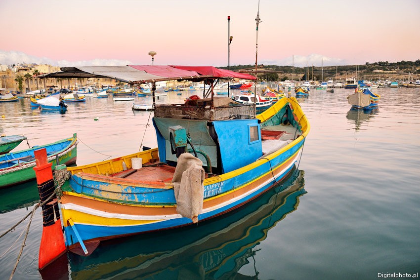 Marsaxlokk - port rybacki