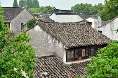 Kinesisk arkitektur, tak i Tongli
