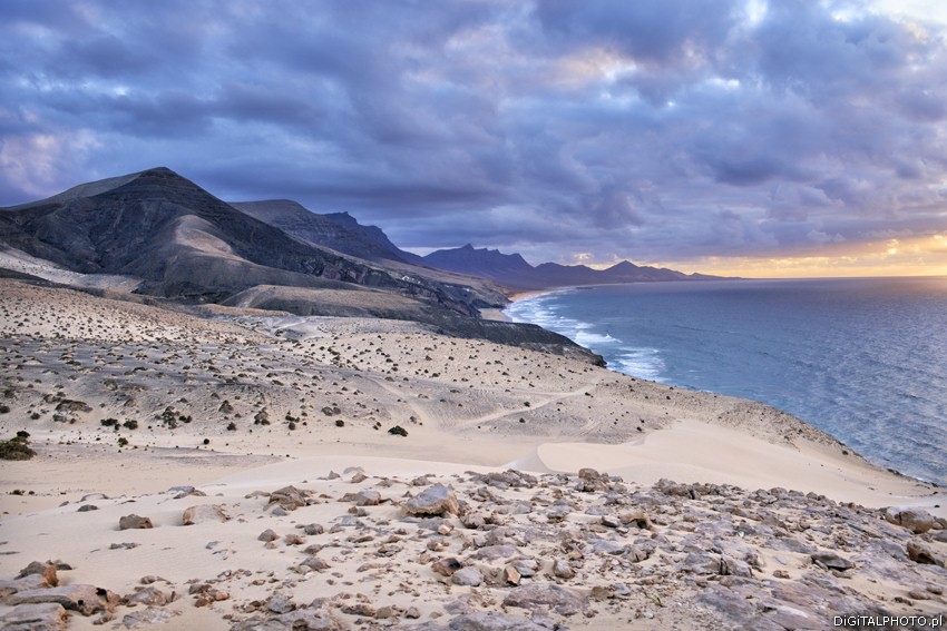 Półwysep Jandia, krajobrazy Fuerteventura