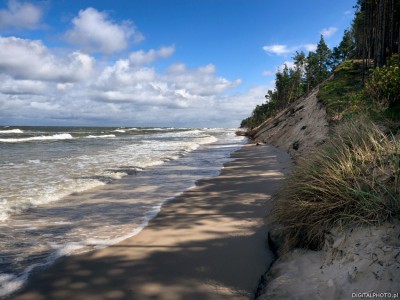 Baltic Sea seashore, Karwienskie Blota