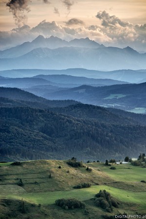 Tatrabergen, bergslandskap 