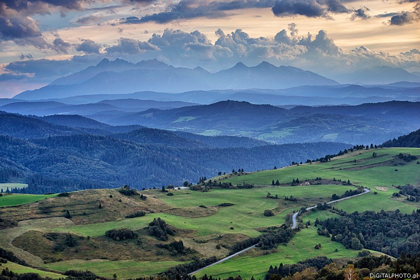 Tatras panorama, Piénines