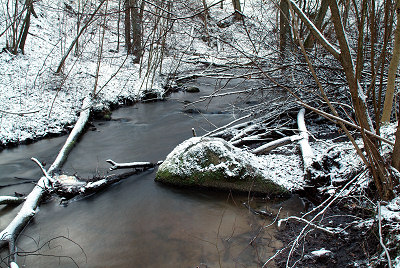 Winterbilder Fluss
