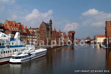 Foto av Gdansk, stad i Polen