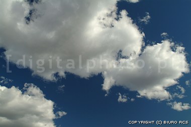 Chmury - niebo