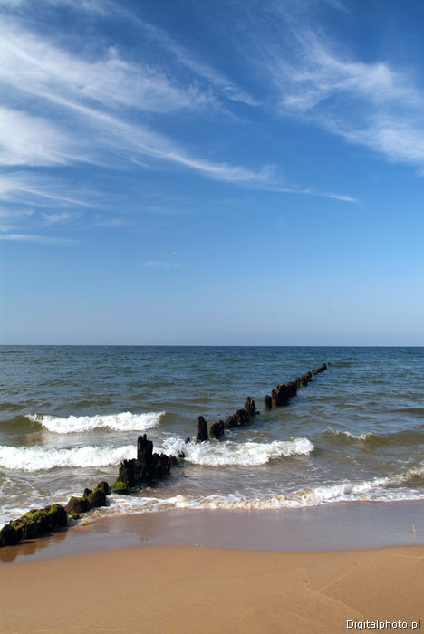 bałtyk zdjęcia, fale, morze bałtyckie